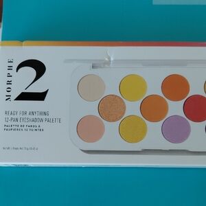 Morphe Ready for Anything 12-Pan Eyeshadow Palette - Yellow, Orange, Purple